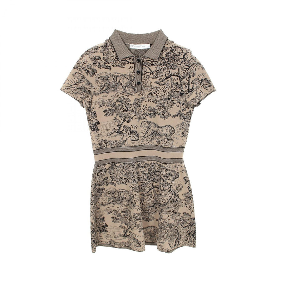 Christian Dior Toile De Jouy Polo Shirt