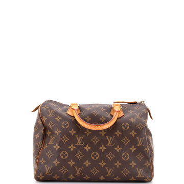 Louis Vuitton Speedy Handbag Canvas 30