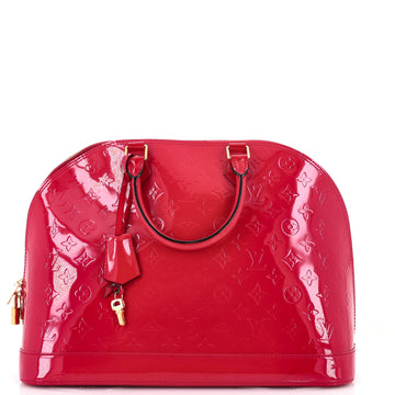 Louis Vuitton Alma Handbag Vernis Gm