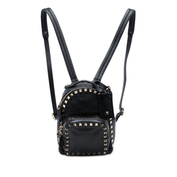 Valentino Mini Leather Rockstud Backpack