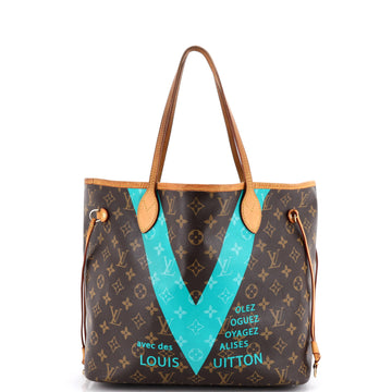 Louis Vuitton Neverfull Nm Tote Limited