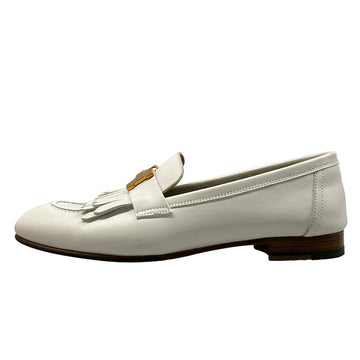 Hermes Mocassins Royal White Leather