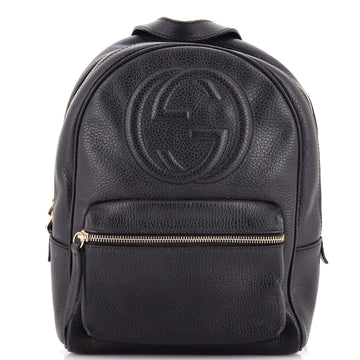 Gucci Soho Chain Backpack Leather