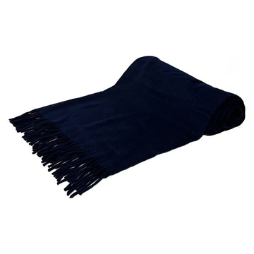Hermes Dark Navy Cashmere Scarf
