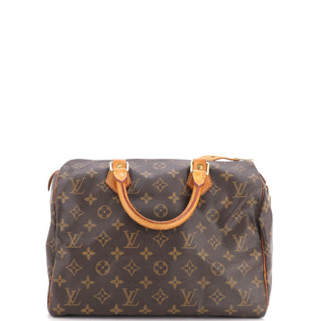 Louis Vuitton Speedy Handbag Canvas 30