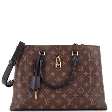 Louis Vuitton Flower Tote Canvas With