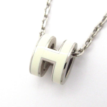 Hermes Mini Pop H Silver White Hardware