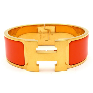 Hermes Clic Clac H Gold Orange Hardware
