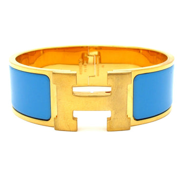 Hermes Clic Clac H Gold Light Blue