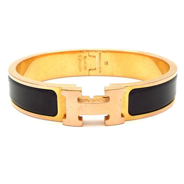 Hermes Clic H Rose Gold Black Hardware