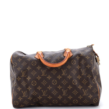 Louis Vuitton Speedy Handbag Canvas 35