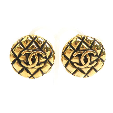 Chanel Cc Logo Clip On Earrings