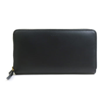 Gucci Zip Around Long Wallet Black