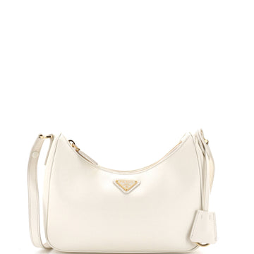 Prada Adjustable Handle Zip Hobo
