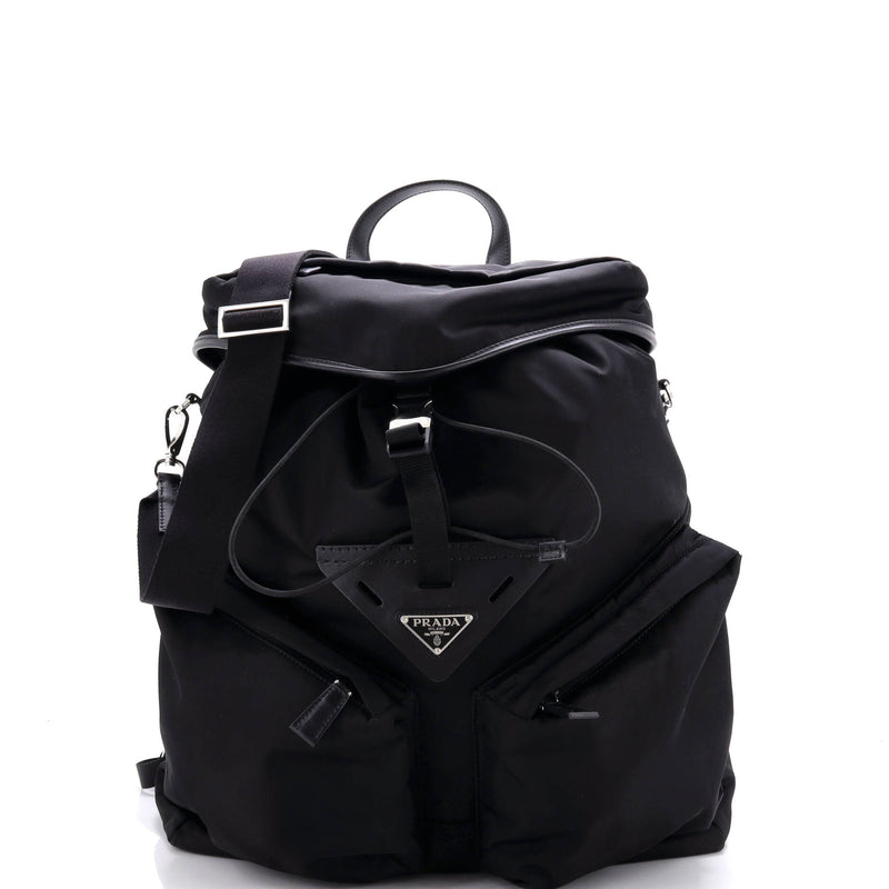 backpack leather triangle Prada Re-nylon And Backpack, Man, Black Color:CERTLTG4000D-CXH PENN Ugly Stik Catfish Kayak_accessory * Functionality