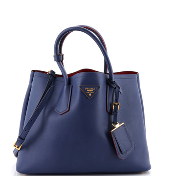 Prada Cuir Double Tote Saffiano Leather