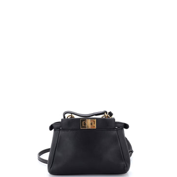 Fendi Peekaboo Bag Leather Micro