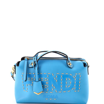 Fendi Logo By The Way Satchel Stitched