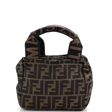 Fendi Vintage Cosmetic Tote Zucca Canvas