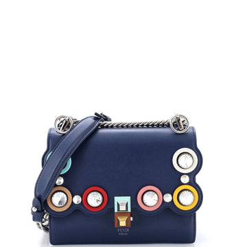 Fendi Eyelet Kan I Bag Leather With
