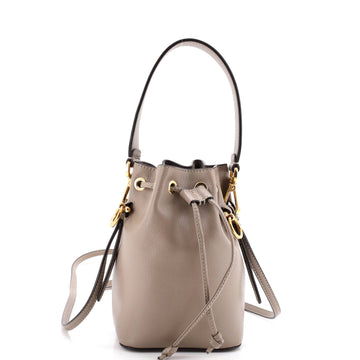 Fendi Mon Tresor Bucket Bag Leather Mini