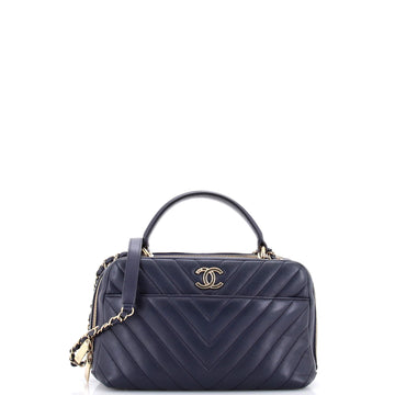 Chanel Trendy Cc Bowling Bag Chevron