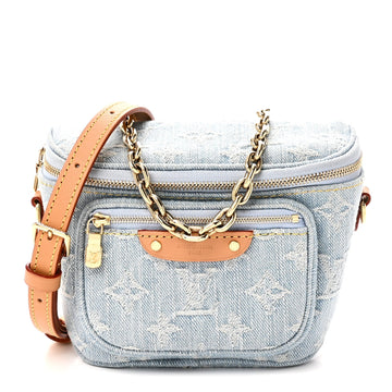 Louis Vuitton Denim Mini Bumbag Sky Blue