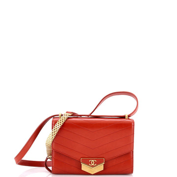 Chanel Medal Envelope Flap Bag Chevron