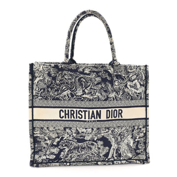 Christian Dior Canvas Embroidered Large
