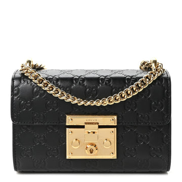 Guccissima Small Padlock Shoulder Bag