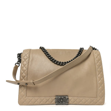 Chanel Calfskin Large Boy Reverso Flap