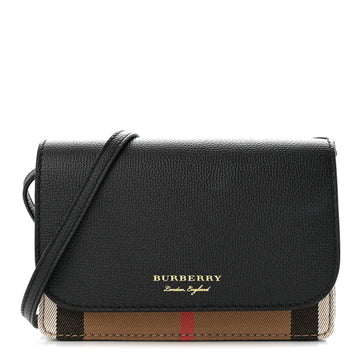 Burberry Derby Calfskin House Check Mini