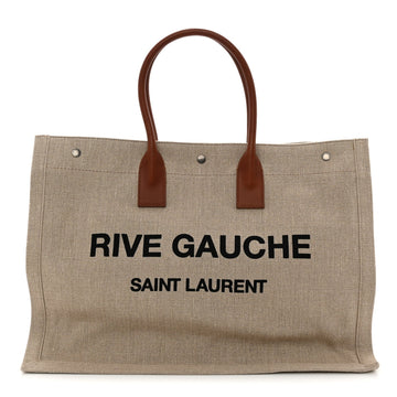 Saint Laurent Linen Calfskin Rive Gauche