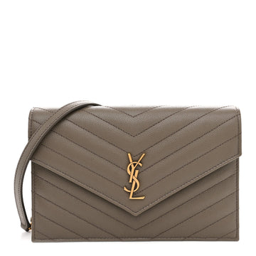 Saint Laurent Grain De Poudre Matelasse