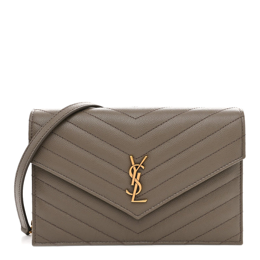 Saint Laurent Grain De Poudre Matelasse