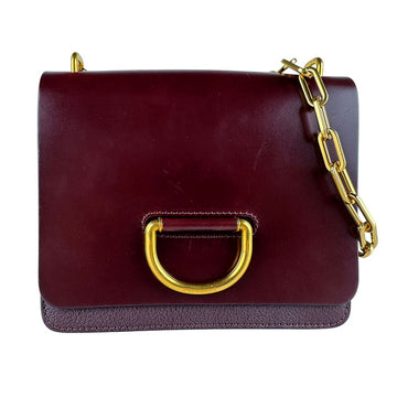 Burberry Shoulder Bag Bordeaux/Gold