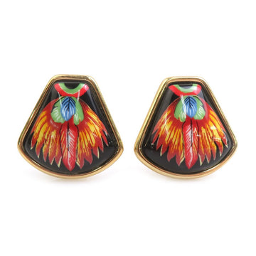 Hermes Cloisonne Earrings