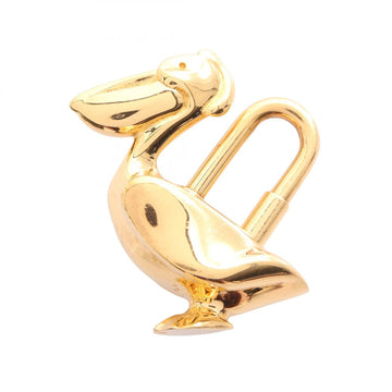 Hermes Pelikan Padlock Bag Charm Holder