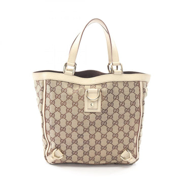 Gucci Abbey Gg Canvas Tote Hand Bag
