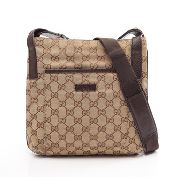 Gucci Gg Canvas Crossbody Shoulder Bag