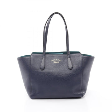 Gucci Swing Shoulder Tote Bag Leather
