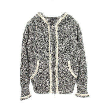 Chanel Knitwear Hoodie Cashmere Black
