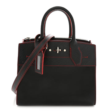 Louis Vuitton Epi City Steamer Pm Black