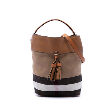 Burberry Medium Mega Check Canvas And