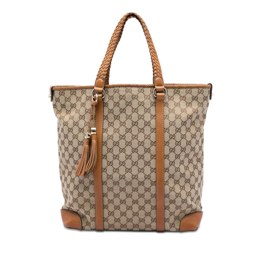 Gucci Large Gg Canvas Marrakech Tote