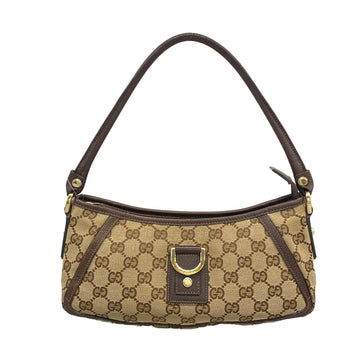 Gucci Gg Pattern Abbey Beige Dark Brown