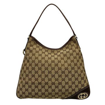 Gucci Gg/New Britt Beige Dark Brown