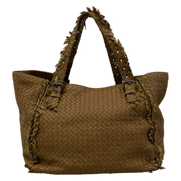 Bottega Veneta Intrecciato Brown Leather
