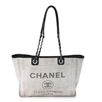 Chanel Woven Straw Raffia Small