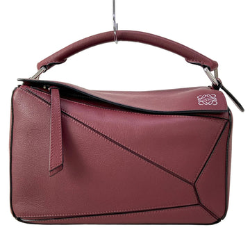 Loewe Puzzle Bag Small Bordeaux Classic